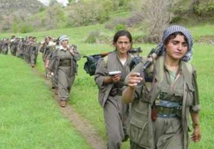 PKK-çı qadınlara təlimlər keçirilir