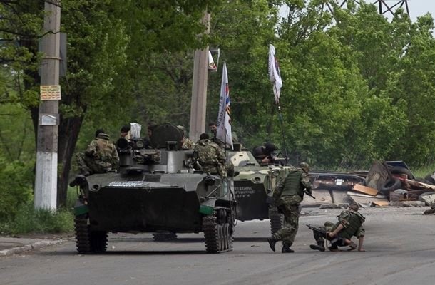 Slavyanskda anti-terror əməliyyatları başladı