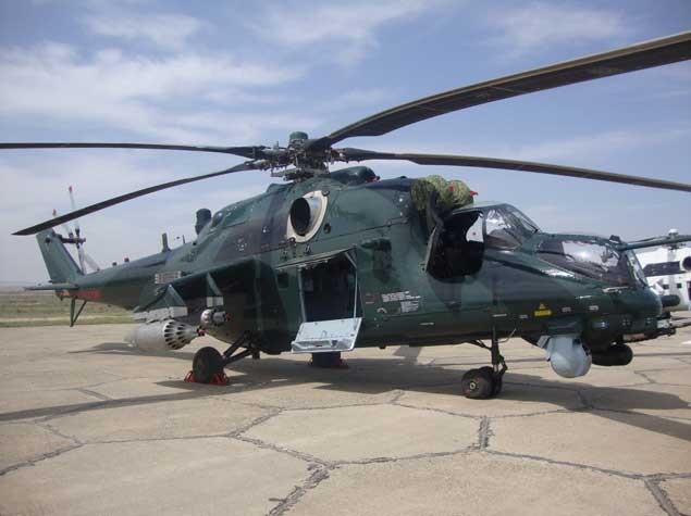 Azərbaycan Rusiyadan hərbi helikopteri aldı