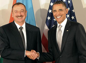 Barak Obama Azərbaycan prezidentinə məktubu göndərib