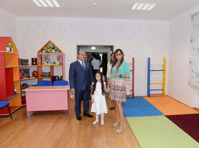 Mehriban Əliyeva körpələr evi-uşaq bağçasında-Fotolar