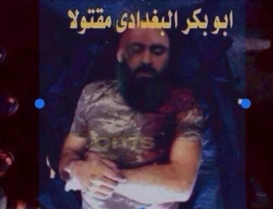 İŞİD liderinin meyiti – Foto