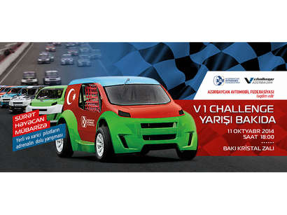 “V1 Challenge Azerbaijan” yarışını izləmək istəyənlərin nəzərinə