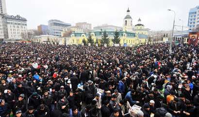 Moskvada da Qurban bayramı qeyd edildi