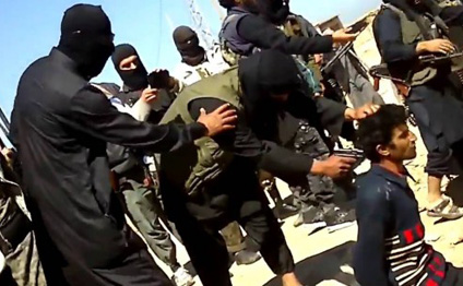 İŞİD Suriya əsgərlərini belə öldürdü-Video