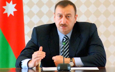 Azərbaycan prezidenti ərəb naziri qəbul etdi
