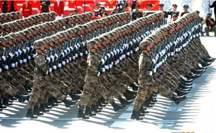 Çin ordusu döyüşə hazırdır
