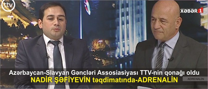 Azərbaycan-Slavyan Gənclər Assosiasiyası TTV-də-Video