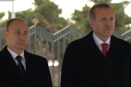 Putin Türkiyədə səfərdədir