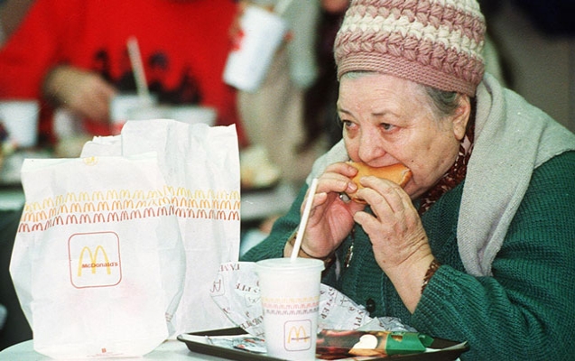 “McDonalds” 25 il əvvəl-Fotolar