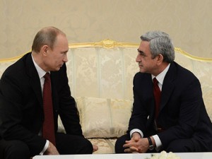 Putin və Sarkisyan Gümrü faciəsini müzakirə etdilər