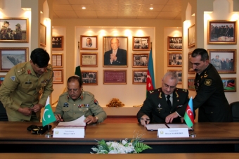 Azərbaycan və Pakistan arasında hərbi protokol imzalanıb