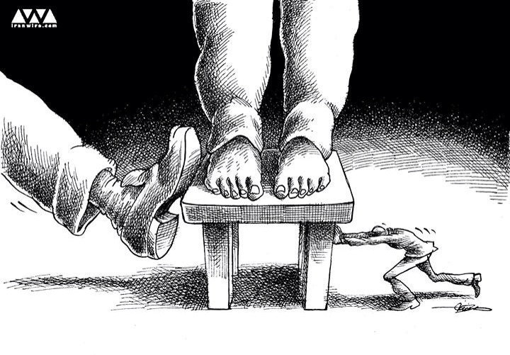 İranlı rəssamdan şedevr karikaturalar