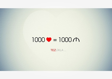 “1000 ürək =1000 manat”