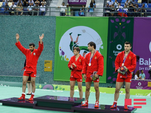 Azərbaycan samboçusu  gümüş medal qazanıb