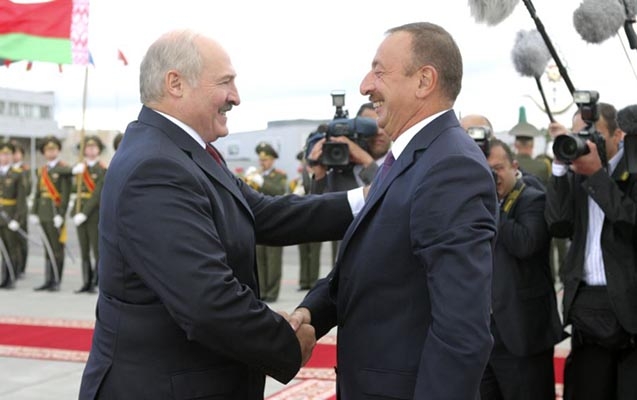 Prezident Lukaşenko ilə görüşdü-Foto