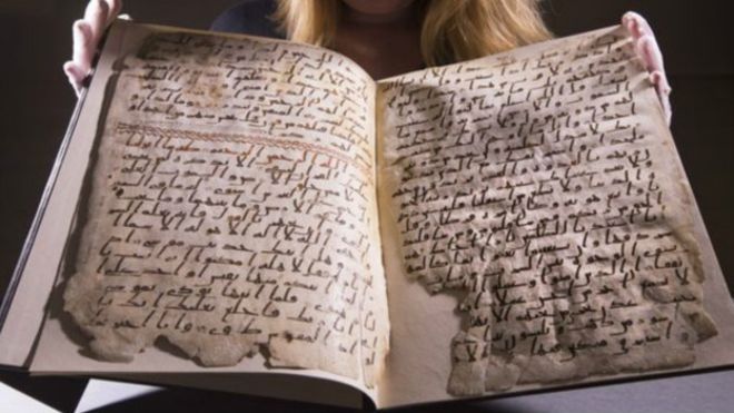 “Birmingem”-də 1370 illik Quran tapıldı – FOTO
