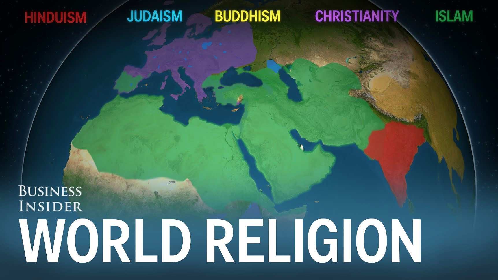 Dünyanın dini xəritəsi-Video
