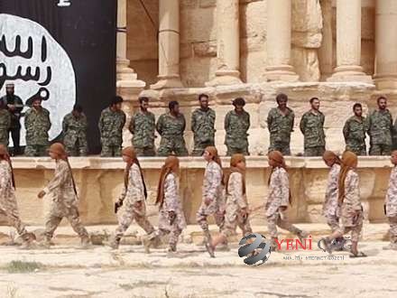 İŞİD-in baş kəsən uşaqları-FOTO