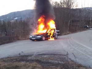Goranboyda avtomobildə iki nəfər yanaraq ölüb