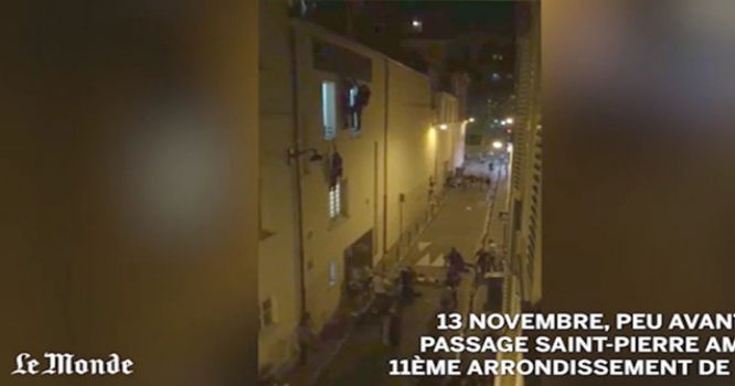 Parisdəki terrorun baş vermə anı – VİDEO +18