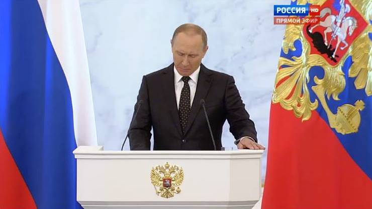 Putin Federal Məclisdə çıxış edir – Canlı yayım