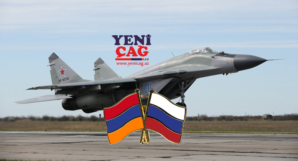Rusiya Ermənistandakı hava bazasını gücləndirdi