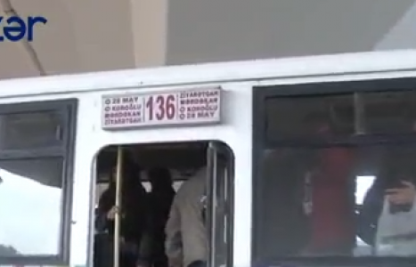 Bu avtobusda gedişhaqqı qaldırıldı – Video