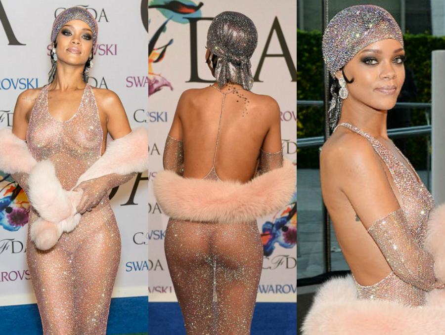 Rihanna bu libasına görə peşman oldu – Fotolar