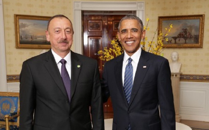 İlham Əliyev Obama ilə görüşdü – FOTOLAR