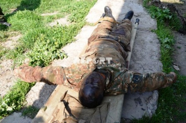 İki erməni hərbçi öldürüldü – Yaralılar var – Fotolar