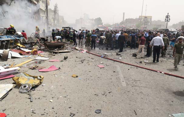 Bağdatda dəhşətli terror: 22 ölü, 70 yaralı – Video