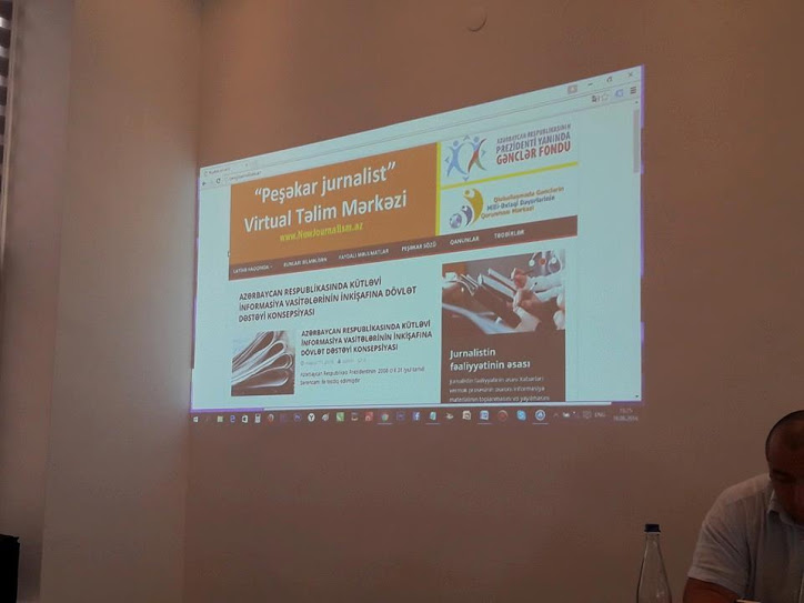 “Peşəkar jurnalist” Virtual Təlim Mərkəzi Gəncədə yekun tədbirini keçirdi – FOTO-VİDEO