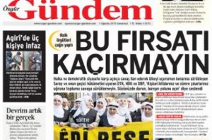 PKK terrorçularının qəzeti bağlandı