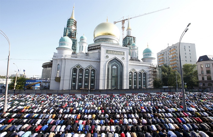 Moskvada Qurban bayramı qeyd edilir