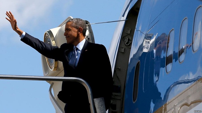 Obamanın vida səyahəti başlayır