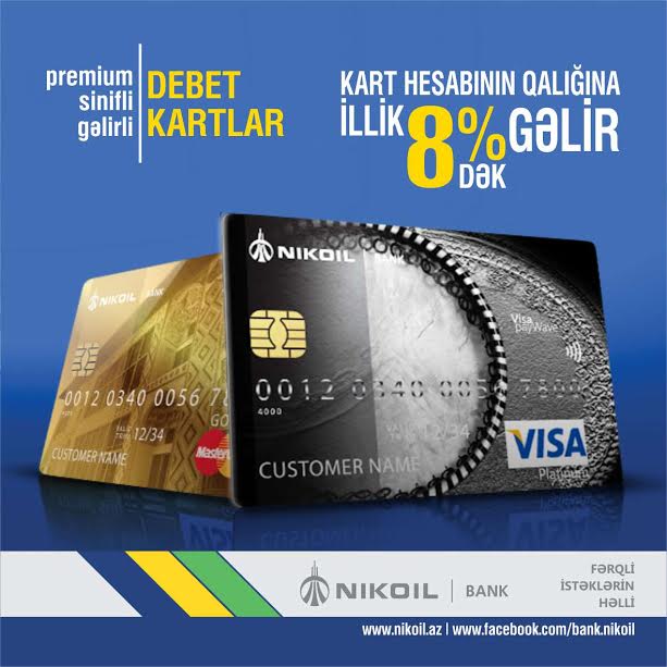 NIKOIL | Bank premium sinifli plastik kartlar üzrə aksiyasının müddətini uzadıb!
