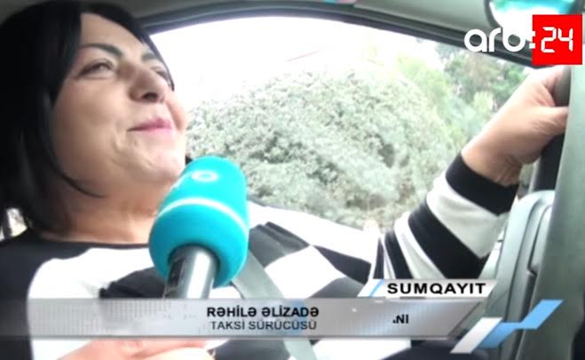 “Gecə saat 2-də mənə zəng gəlsə gedərəm” – Qadın taksi sürücüsü-Video