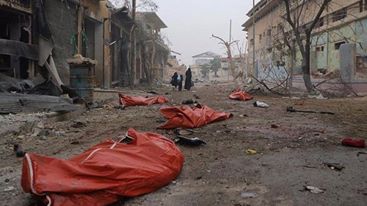 Əsəd Hələbi bombaladı: 46 ölü