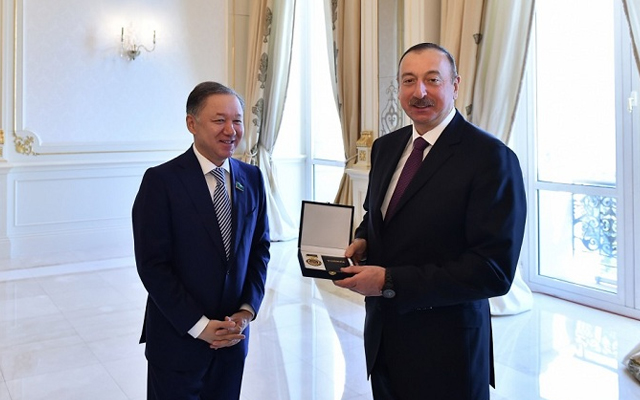 İlham Əliyev xüsusi medala layiq görüldü – Foto