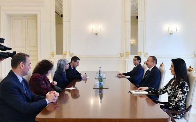 Azərbaycan Prezidenti Bolqarıstanın vitse-prezidenti ilə görüşüb