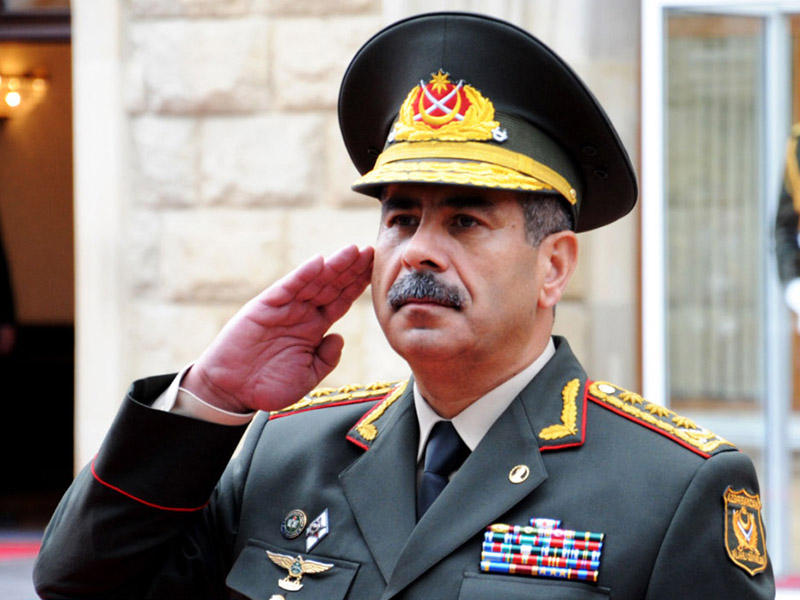 Zakir Həsənov Çin ordusunun generalı ilə görüşdü