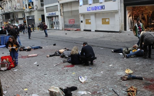 İstanbulda dəhşətli partlayış: yaralananlar var – Son dəqiqə