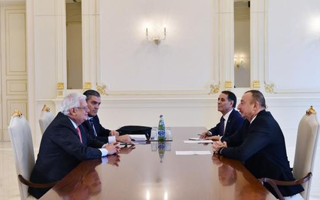 İlham Əliyev vitse-prezidenti qəbul etdi