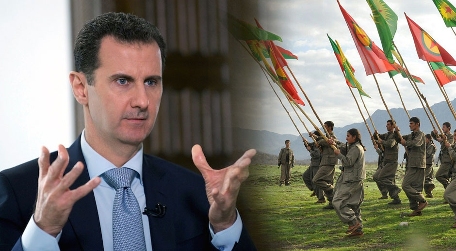 PKK-Əsəd “kombinasiyası”: YPG əlindəki kəndləri rejim qüvvələrinə verir