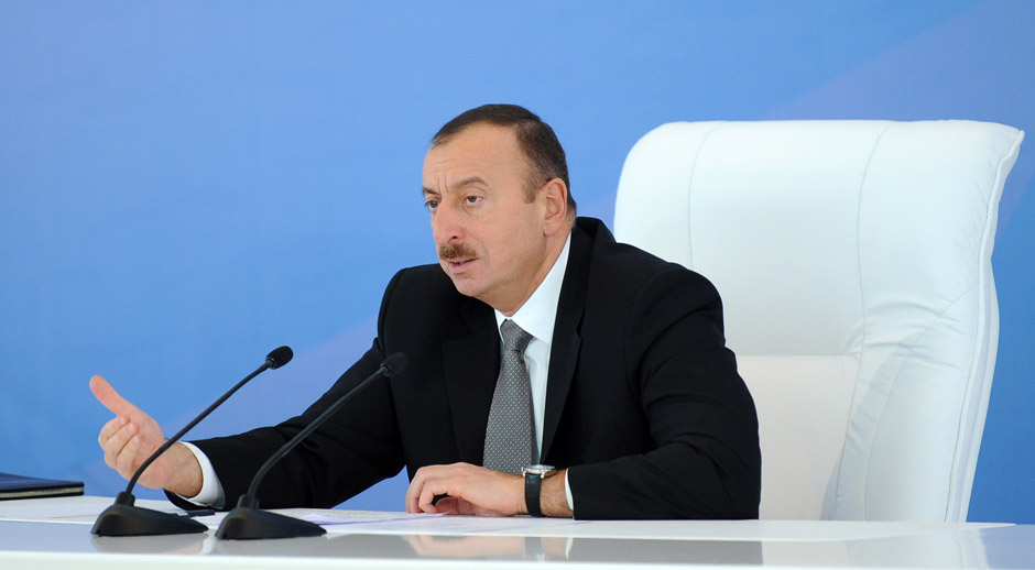 Stavropol vilayətinin qubernatoru İlham Əliyevin qəbulunda