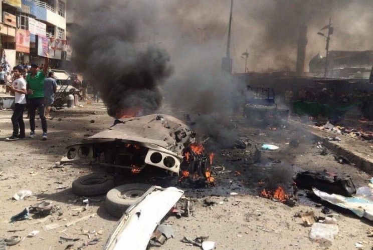 Bağdadda terror: 23 nəfər ölüb