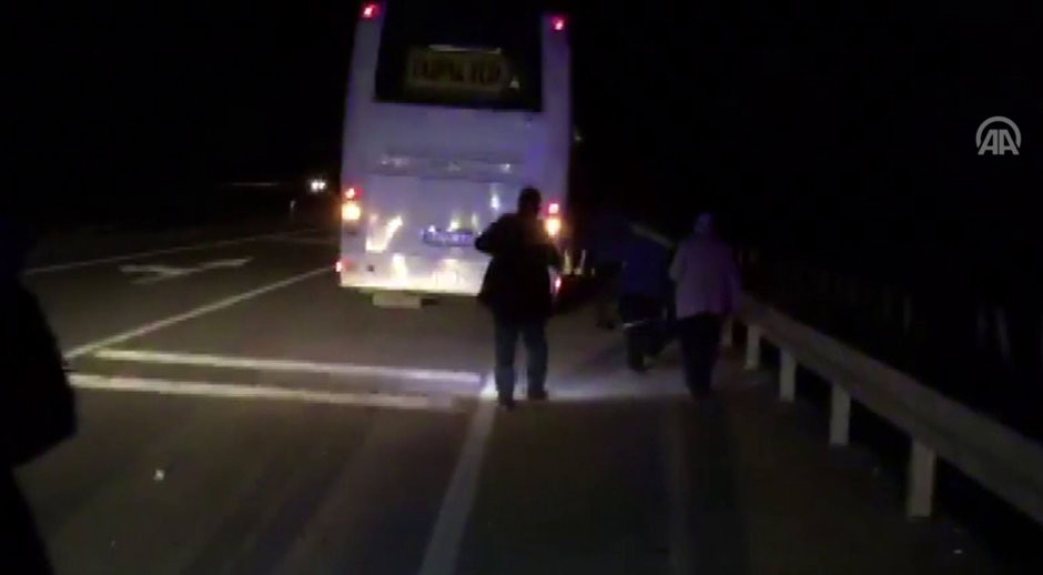 Türkiyədə avtobus aşıb: yaralılar var
