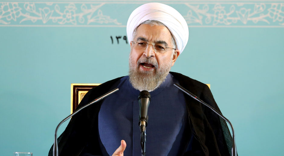Ruhani: “ABŞ-ın İrana qarşı sanksiyasını terror aktıdır”