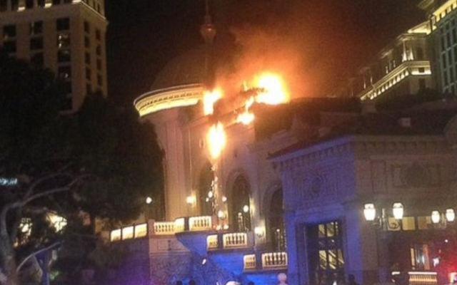 Las-Vegasda məşhur kazino yandı – Video